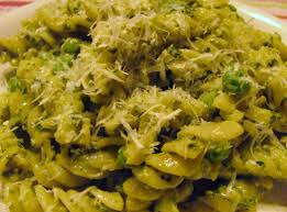 Add the pasta and cook it for 8 to 10 minutes, until al dente. Ina S Garden Pesto Peas And Pasta Salad Louanne S Kitchen