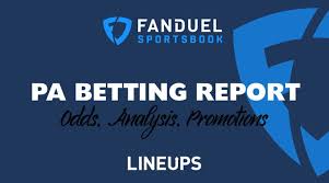 Fanduel Sportsbook Betting Report 8 23 19 Pennsylvania Odds