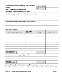 Purchase Order Template 18 Download Free Documents In Pdf Word