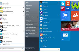 Windows 10 Vs Windows 7 Start Menu Comparison Digital Trends