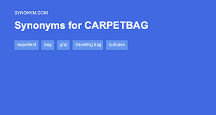 carpetbag synonyms antonyms