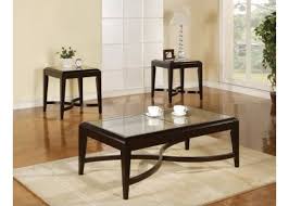 Mayfield Occasional 3 Piece Glass Table Set