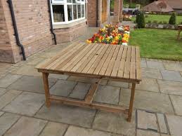 Wooden Garden 5ft Square Table
