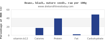 Vitamin B12 In Black Beans Per 100g Diet And Fitness Today