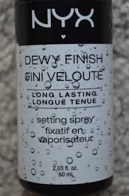 nyx dewy finish long lasting setting