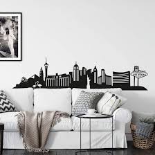 Las Vegas Skyline Wall Sticker Wall