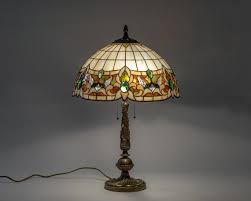 Modern Stained Glass Lamp