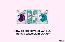 vanilla prepaid balance