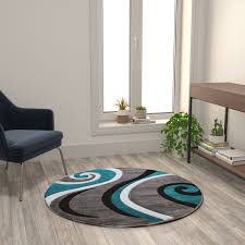 area rug turquoise