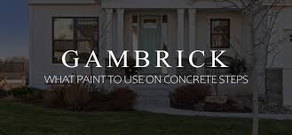 what paint to use on concrete steps