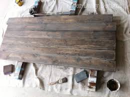 Rustic Sofa Table Make New Wood Look