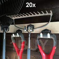 20 X Hanger Hooks Tool Hang Garage Shed