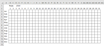 Plot Date Ranges In A Calendar