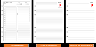 2021 blank and printable word calendar template. My Life All In One Place Free 2021 Filofax Calendar Diary Downloads Part 1 A4 And A5 Size Daily Layouts