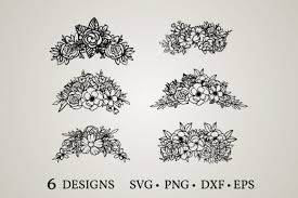 In order to use this file you must credit the author with the a link back to this page. 59 Flower Border Svg Designs Graphics