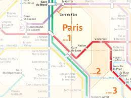 paris transportation zone map paris