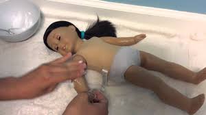 american doll how to clean your