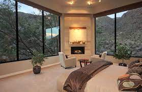 Bedroom Fireplace Luxury Bedroom Master