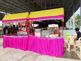 wedding food stall