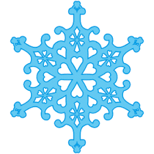 crafty jenny free clipart snowflake