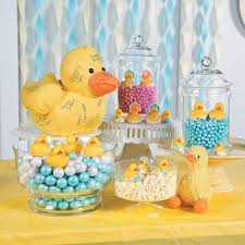 rubber duck baby shower candy buffet