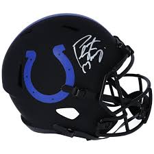 Indianapolis colts helmets at the official online store of the colts. Indianapolis Colts Signed Full Size Helmets Collectible Colts Full Size Helmets Indianapolis Colts Memorabilia Full Size Helmets Www Fanaticsauthentic Com