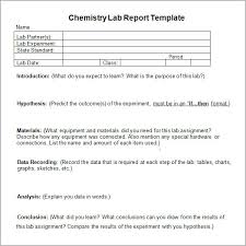    chemistry lab report example   Marital Settlements Information