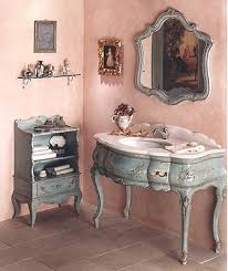 Separate vanities and vanities that look like furniture are among current bathroom renovation trends. Charming Antique Bathroom Vanities Antique Bathroom Vanity Vintage Style Furniture Stylish Bathroom