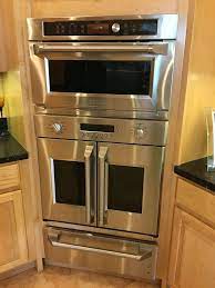 French Door Oven And Warming Drawer