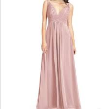 Dusty Rose Azazie Dress Size 8 Worn Once
