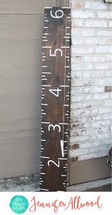 Diy Growth Chart Ruler Barn Wood Projects Growth Chart