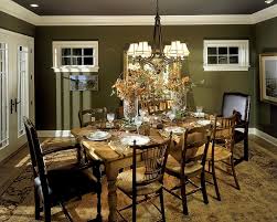 Green To Create A Fabulous Dining Room