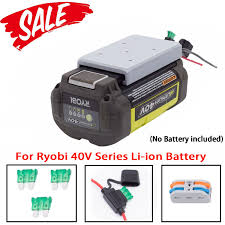 for ryobi 40v series li ion battery diy