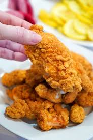 Air frying will help you serve up a meal your entire family will love. Frozen Chicken Tenders In Air Fryer The Typical Mom