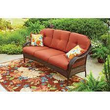 Cushion Wicker Outdoor Sofa