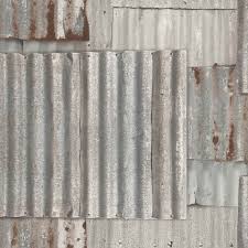 Teen S Wallpaper Iron Sheet Rust Grey