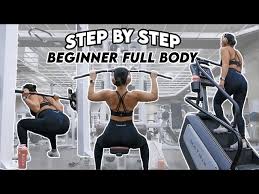 beginner full body gym workout you