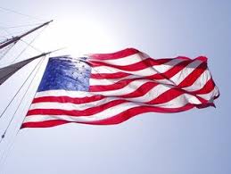 free waving american flag images