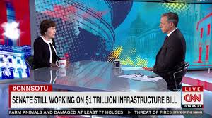 First published on tue 10 aug 2021 14.14 edt the us senate passed a giant new bipartisan infrastructure bill on tuesday, with 19 republicans joining the entire democratic caucus in helping to get. Cbo Bipartisan Infrastructure Plan Will Add 256 Billion To Projected Deficits Over The Next Decade Cnnpolitics