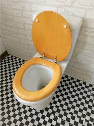 Stylish Resin Timber Toilet Seat Cover