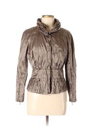 Details About Kenneth Cole Reaction Women Brown Jacket 10 Petite
