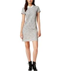 Details About Maison Jules Womens Collared Shift Dress