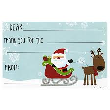 christmas thank you notes printable santa printable thank you note walking on sunshine recipes