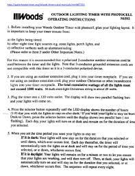 woods n1502 operating instructions pdf