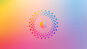 4k colorful apple macos background