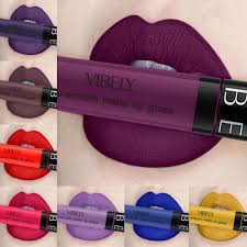 dark purple lipstick smooth lip gloss