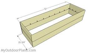 Waist High Raised Garden Bed Plan