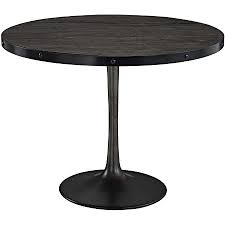 Comfy, cozy, and full of charm, rustic farmhouse style is more popular than ever. Amazon Com Modway Drive 40 Rustic Modern Farmhouse Dining Table With Round Pine Brown Wood Top And Iron Base In Black Tables