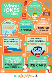 101 winter jokes for kids kid activities