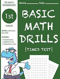 1st Grade Basic Math Drills Timed Test